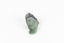 A small solid mineral specimen that is primarily pale green and blue-grey with speckles of beige and white.
