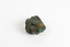 A hand-sized solid mineral specimen in shades of blue, green and copper.