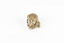 A small lead carbon specimen in shades of white, cream and brown. 