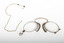 A small pair of spectacles.