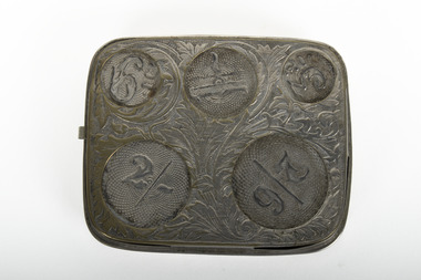 Functional object - Silver Coin Case, c. 19th century