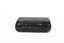 A small black rectangular box with a diamond design on top using small opal coloured flakes