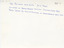 Handwritten notes about the photograph