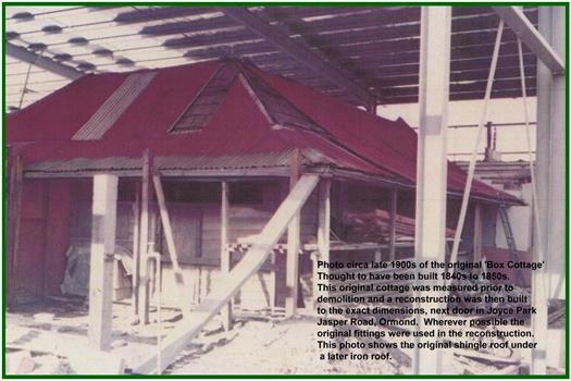 Box Cottage - original state before reconstruction