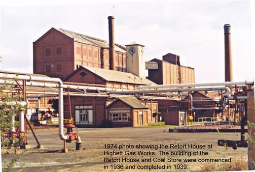 Highett Gasworks: Gasometer, Retort House and Coal Store at Highett Gasworks
