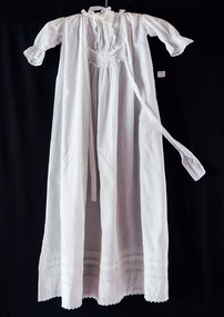 Clothing, baby's pintucked christening dress