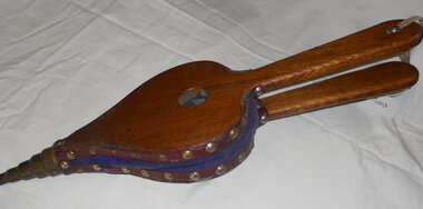 Kitchen equipment, fire bellows