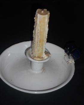 Candlestick and holder