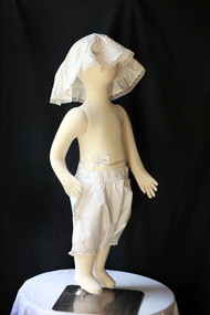 Clothing, child's panties and hat