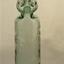 Glass Codd bottle. Bennett's Lemonade, with sealing marble and part of washer inside
