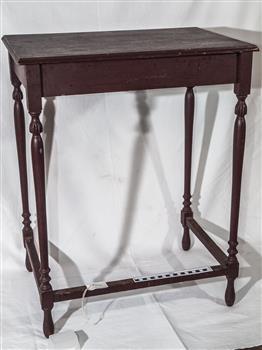 Furniture, spindle-leg, wood table