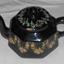 Garland Black glazed Teapot