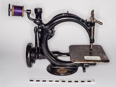 Sewing machine, Wilcox & Gibbs