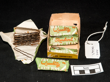 Personal Effects, hair pins Kirby-Beard, c1920