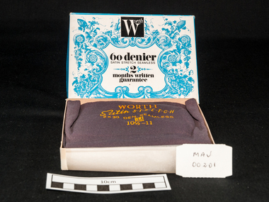 Clothing, lady's nylon stockings 'Worth'