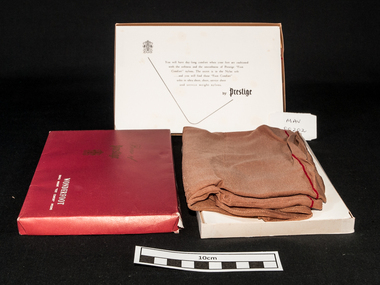 Clothing, lady's nylon stockings 'Prestige Wonderfoot''
