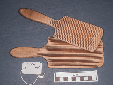 Kitchen Equipment, butter pats wooden, c1880