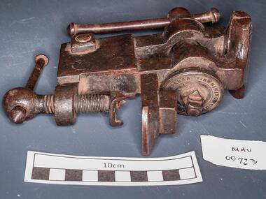 Tools, steel vice, c1900