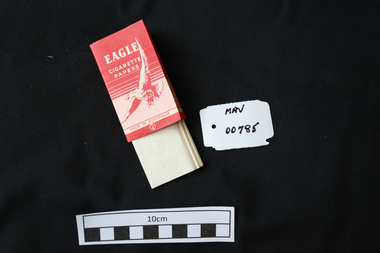 Manufactured objects, Cigarette paper, ‘Eagle’, mid 20thC