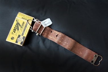 Personal Effects, leather strop 'Jason', c1940