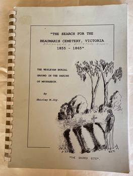 The Search For The Beaumaris Cemetery Victoria 1855--1865
