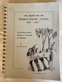 The Search For The Beaumaris Cemetery Victoria 1855--1865