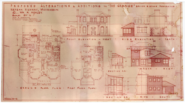 Proposed Alterations & Additions to 'The Grange"
