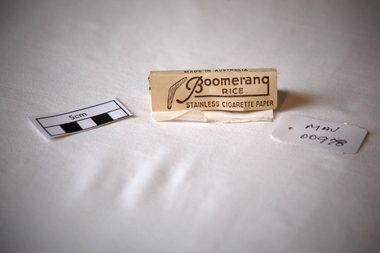 Personal Effects, cigarette papers 'Boomerang', c1946