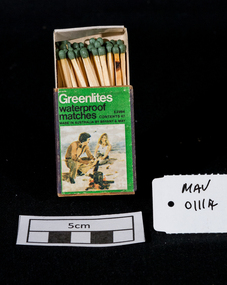 Maufactured Objects, 1 box of Bryant & May waterproof safety matches, 20thC