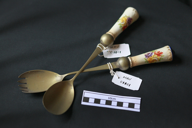 Kitchen Equipment, salad servers, c1900