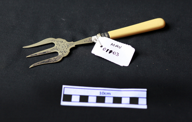 Kitchen Equipment, bread fork, c1900