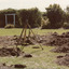 The Builders Mr Moody & Mr Smith preparing the site in Joyce Park at the commencement of the 'Reconstruction in February 1984 (2 of 3)
