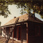Box Cottage reconstruction - working on shingle roof (1 of 3)