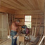 Box Cottage reconstruction - work on interior (2 of 3)