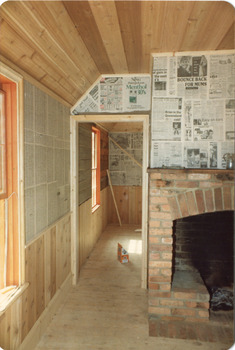 Box Cottage reconstruction - work on interior (3 of 3)