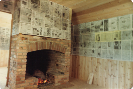 Box Cottage reconstruction - kitchen fireplace (2 of 3)