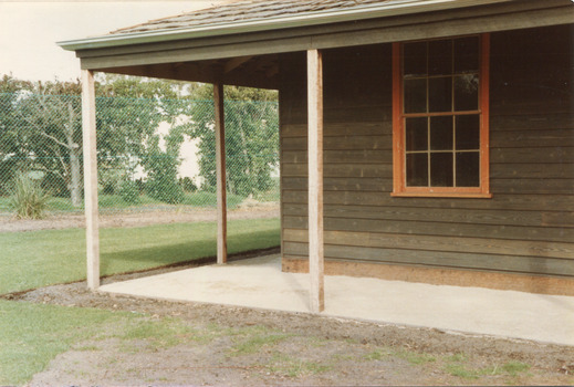 Box Cottage reconstruction - exterior of cottage (1 of 3)