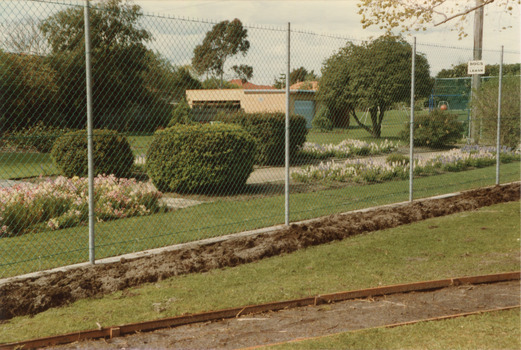Box Cottage reconstruction - Work on fence (1 of 3)