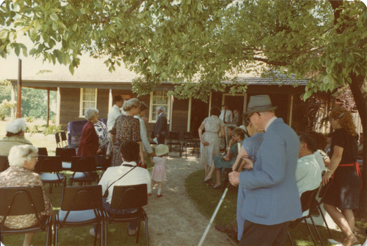 Inaugural Opening Day of "Box Cottage" Joyce Park, Ormond on Nov 18  1984 (2 of 3)