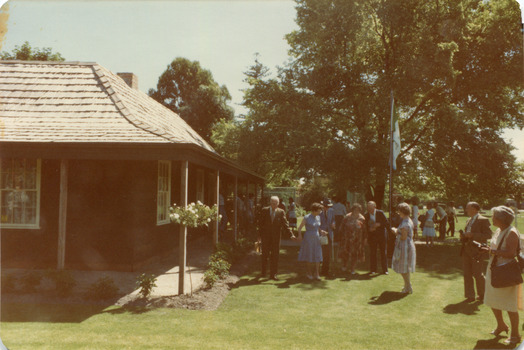 Inaugural Opening Day of "Box Cottage" Joyce Park, Ormond on Nov 18  1984 (3 of 3)