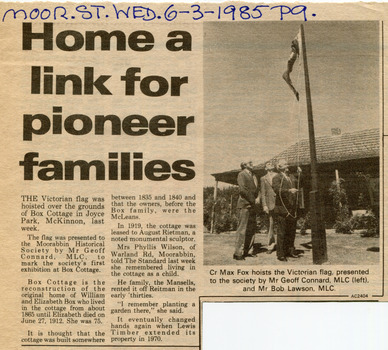 News Article Moorabbin Standard Wednesday 6 March 1985 - page 9