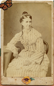 Photograph - Photograph, Black & White, Caroline Box c1855, c1855