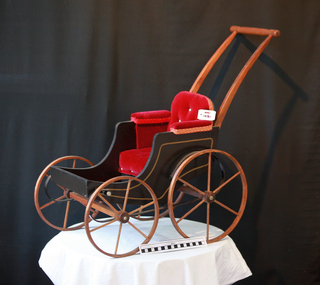Toys, doll's pram, 20thC