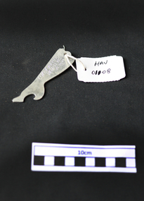 Manufactured Objects, bottle opener 'Lukey Mufflers', mid 20thC