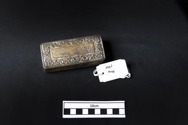 Containers, metal  box, c1900