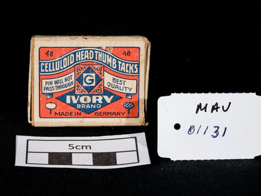 Manufactured Objects, Thumb Tacks 'Ivory', 20thC