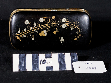 Personal Effects, spectacle case expanding, c1900