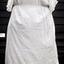 Clothing, lady's white fine cotton nightdress