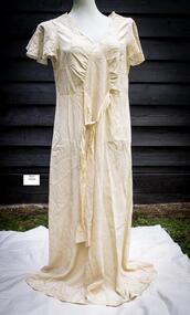 Clothing, lady's silk nightgown c1930