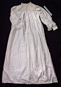 Clothing, lady's fine cotton nightdress